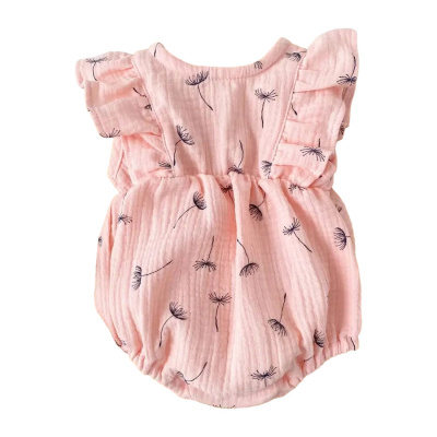 Песочник-боди из муслина Carrot 10002196 персиковый 01